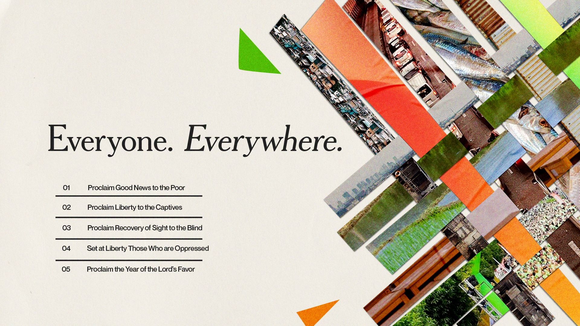 Everyone. Everywhere series artwork